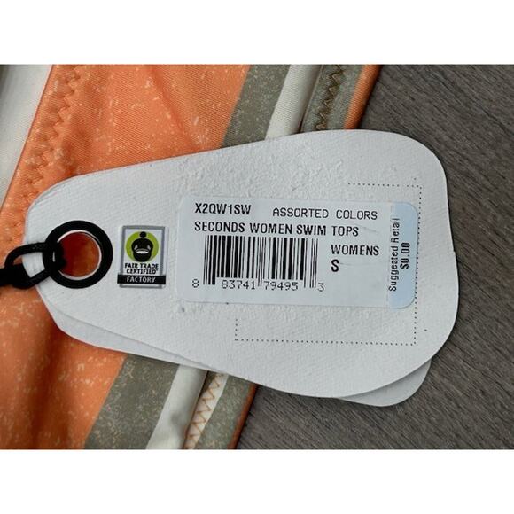 NWT Prana Womens Marine Street Swim Top High Neck Racerback Sun Shade Size S - Picture 7 of 8